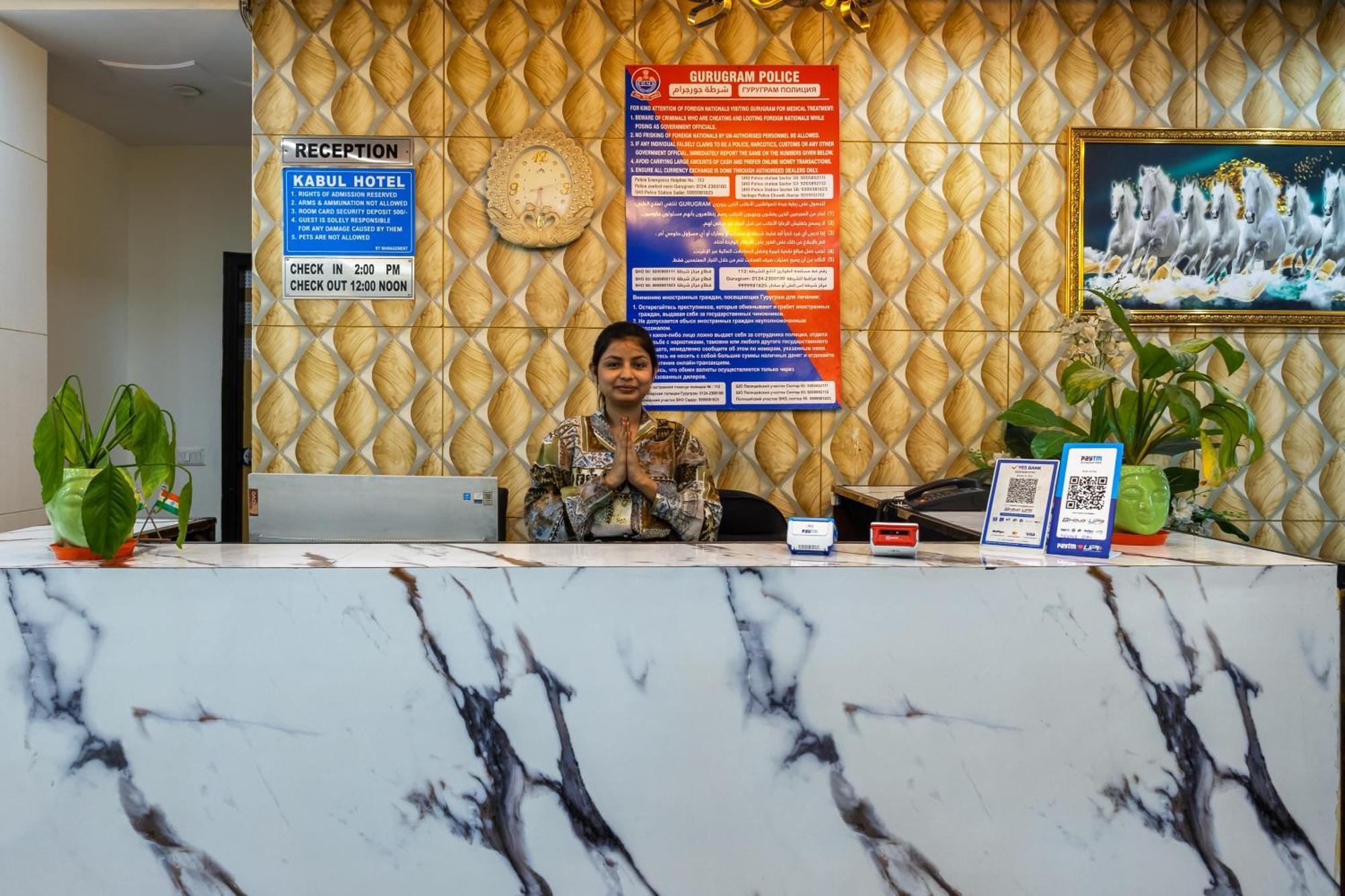 Kabul Hotel By Nexhub Palace - Medanta グルガウン エクステリア 写真